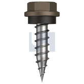 Hobsons - #10-12 x 20 Jasper (Sorrell) -Cl4 As3566 Needle Pt Sds Hex + Wash | Q151-Ja (Pack Of 1000)